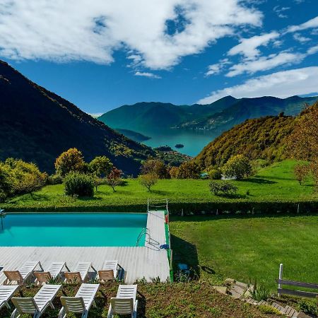 Beautiful Chalet With Swimming Pool In Lombardy Villa Marone Luaran gambar